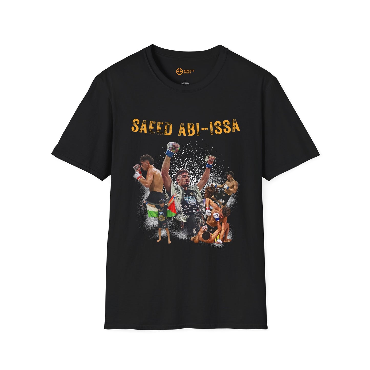 Saeed Abi-Issa MMA Champion T-Shirt — Athlete Arena Fight Fan Tee